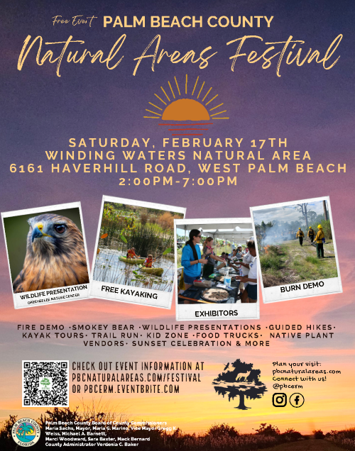 2024 Natural Areas Festival Poster