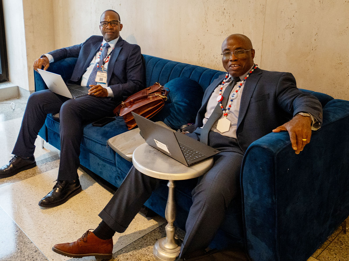 Palm Beach County Attorney David Ottey and County Engineer David Ricks.