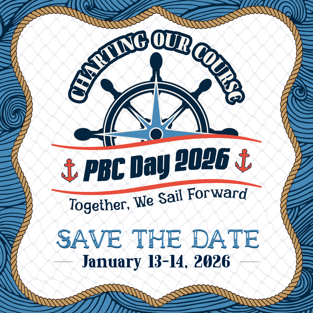 PBC Day 2026 Save the Date - January 13-14, 2026